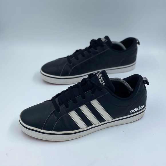 Adidas VS Pace B74494 Mens Size 10.5 Black Casual Shoes - Picture 1 of 6